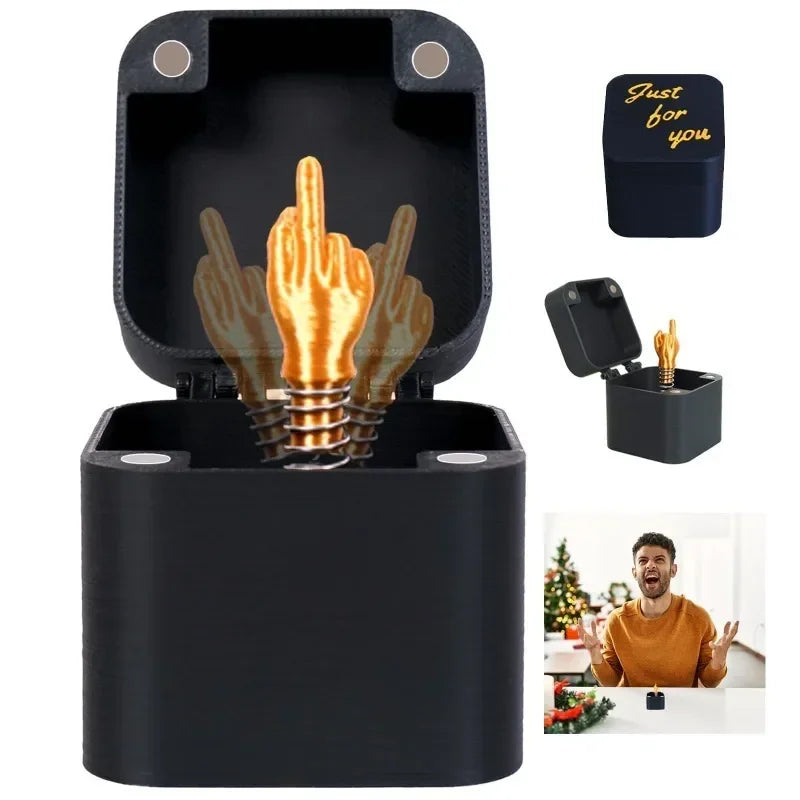 Out of the box pop-up Middle Finger Gift Box