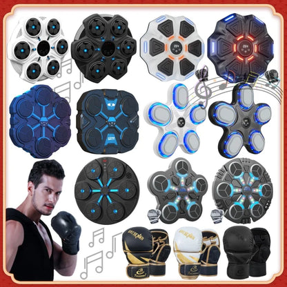 Smart Music Boxing Machine Wall Mounted Fitness Punching Bag Bluetooth