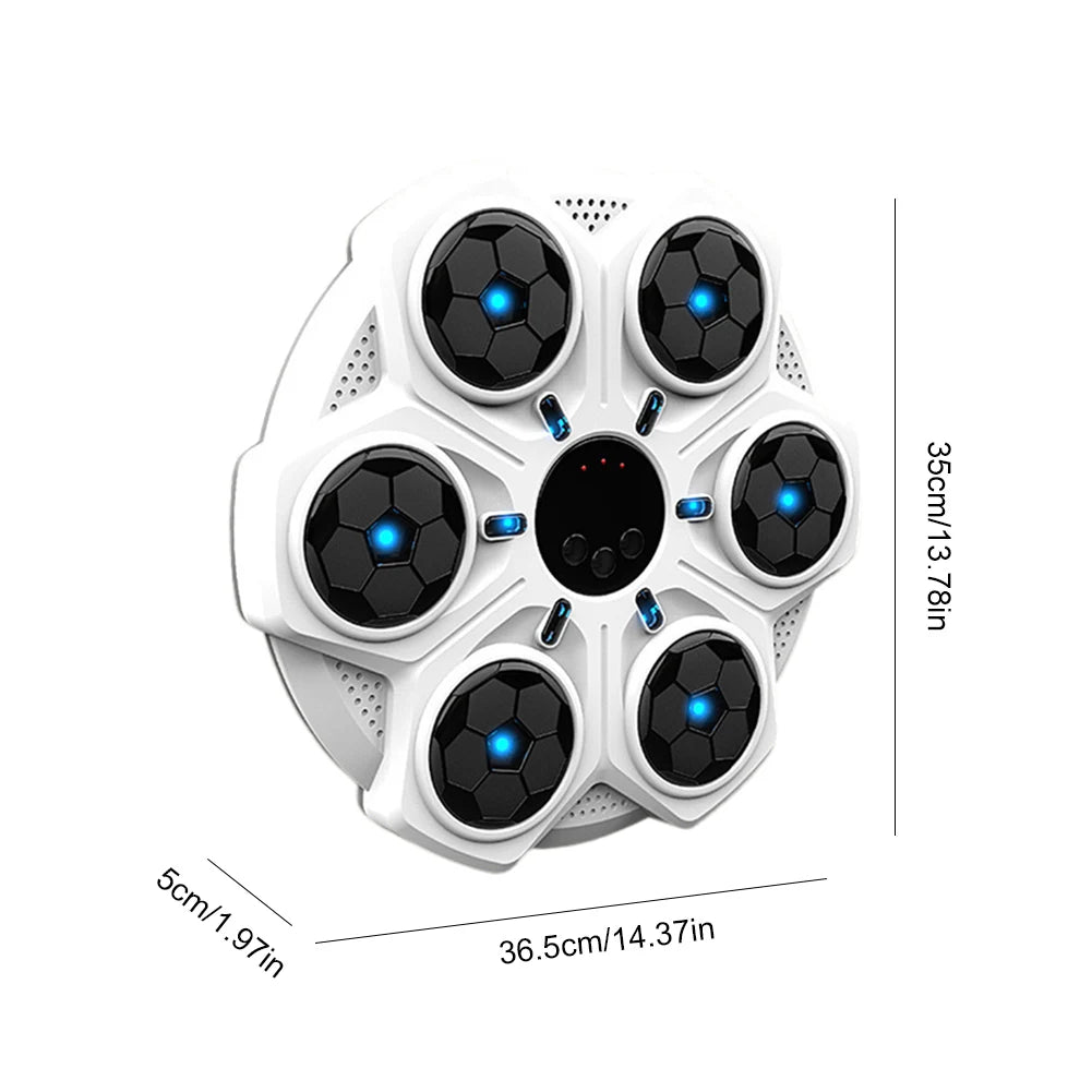 Smart Music Boxing Machine Wall Mounted Fitness Punching Bag Bluetooth