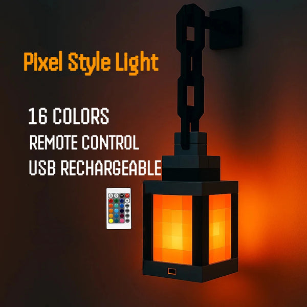 16-Color Pixel Style(Minecraft) Mood Light