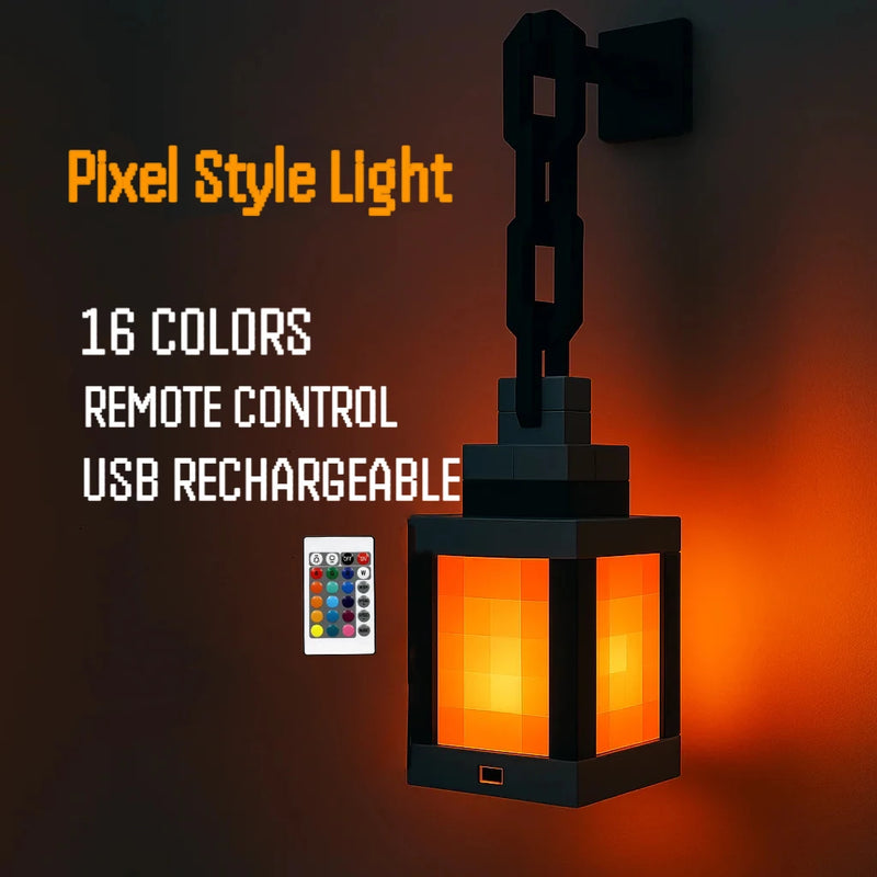 16-Color Pixel Style(Minecraft) Mood Light