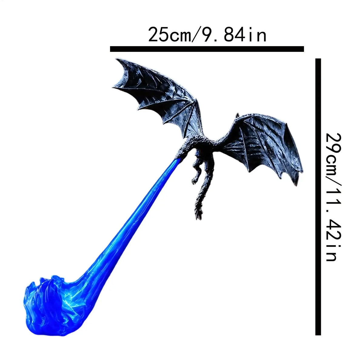 Tabletop ClassicalResin Fire Breathing Dragon