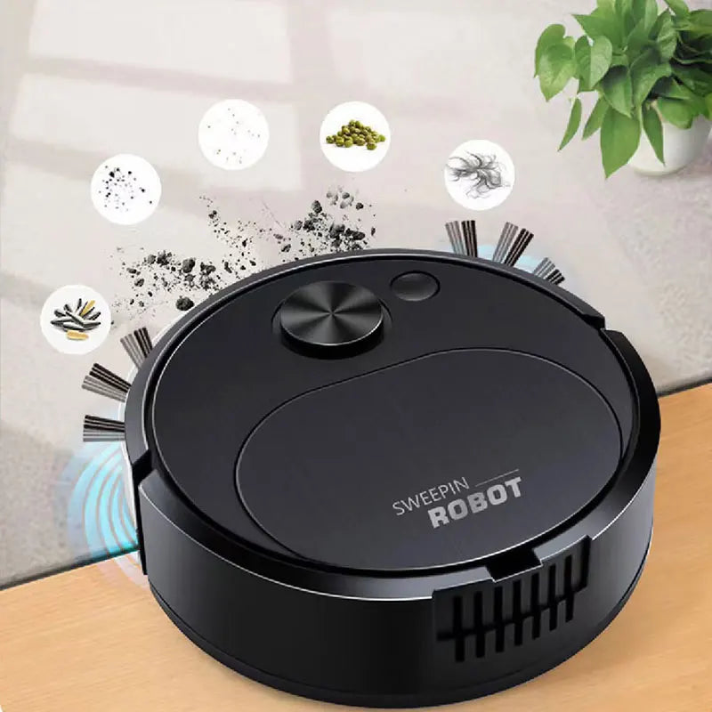NEW 3 in 1 USB Sweeping Robot Vacuum Cleaner Mopping